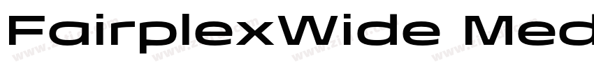 FairplexWide Medium字体转换